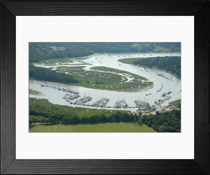 Framed Print : Beaulieu Aerial shots Framed Print : Beaulieu Aerial shots