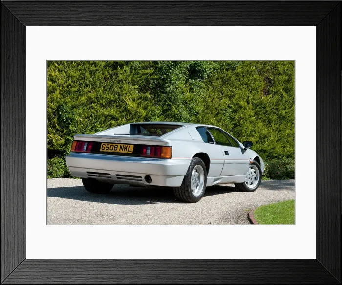 Framed Print : 1989 Lotus Esprit Framed Print : 1989 Lotus Esprit