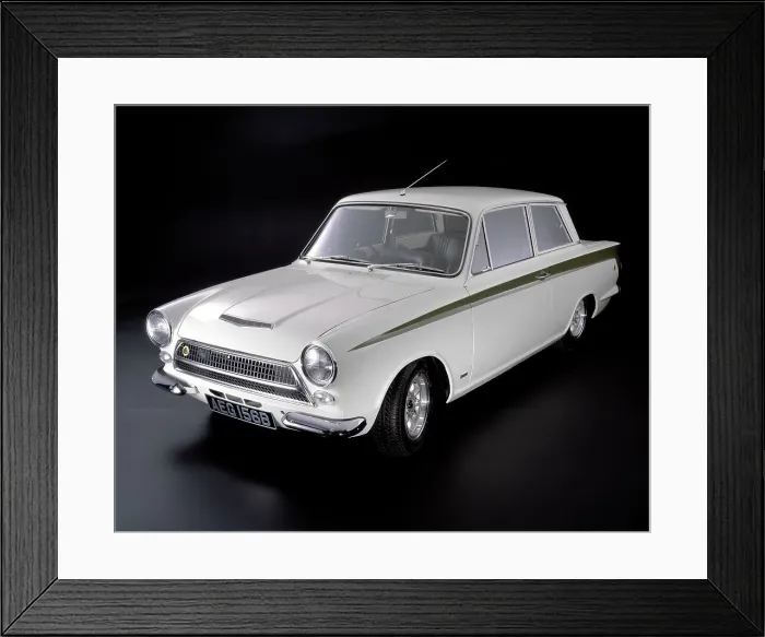 Framed Print : 1964 Lotus Cortina mk1 Framed Print : 1964 Lotus Cortina mk1