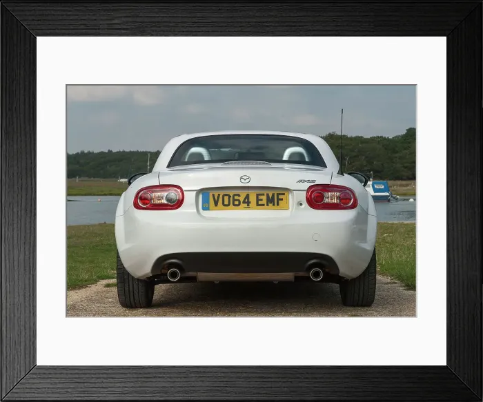 Framed Print : 2014 Mazda MX5 Roadster Coupe Framed Print : 2014 Mazda MX5 Roadster Coupe