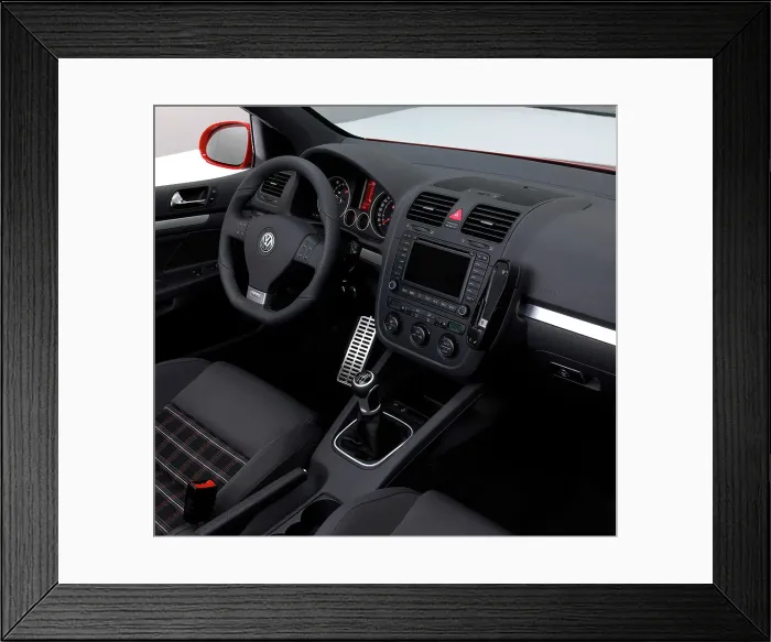 Framed Print : 2004 VW Golf GTI Framed Print : 2004 VW Golf GTI