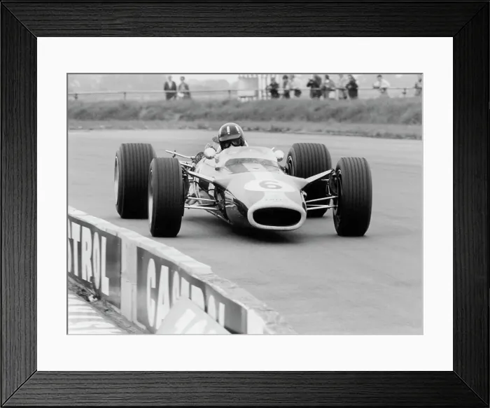 Framed Print : 1967 Lotus 49, Graham Hill, British Grand Prix Framed Print : 1967 Lotus 49, Graham Hill, British Grand Prix