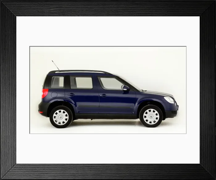 Framed Print : 2010 Skoda Yeti Framed Print : 2010 Skoda Yeti
