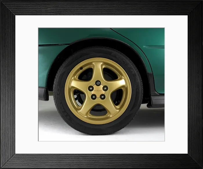 Framed Print : 1997 Subaru Impreza Turbo