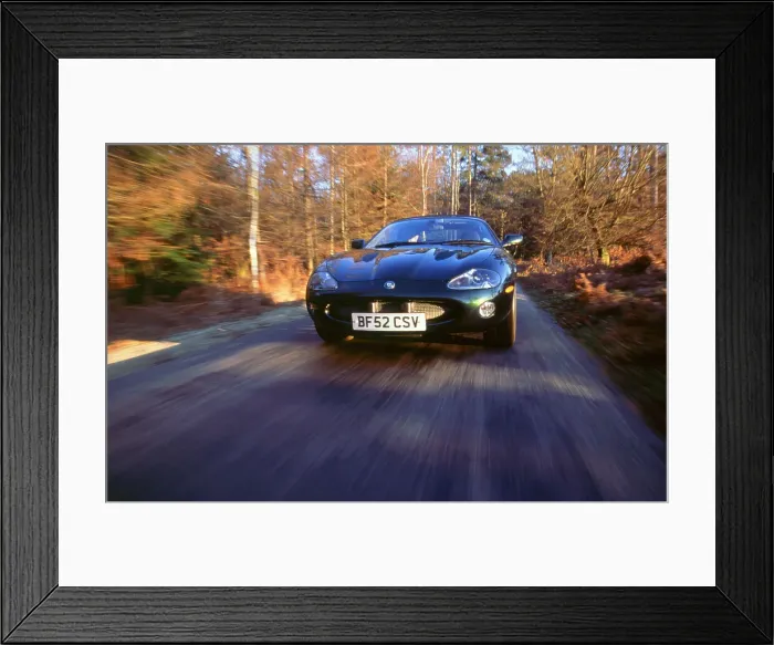 Framed Print : 2002 Jaguar XKR convertible Framed Print : 2002 Jaguar XKR convertible