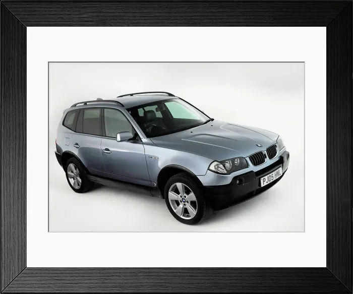 Framed Print : 2005 BMW X3