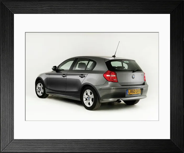 Framed Print : 2011 BMW 118d Framed Print : 2011 BMW 118d