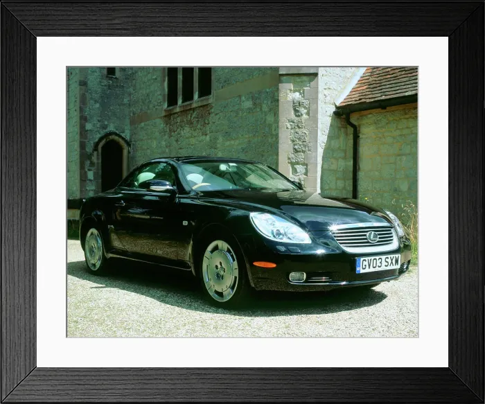Framed Print : 2003 Lexus SC430 4.3L Framed Print : 2003 Lexus SC430 4.3L
