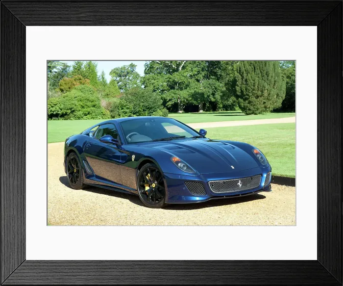 Framed Print : 2010 Ferrari 599 GTO Framed Print : 2010 Ferrari 599 GTO