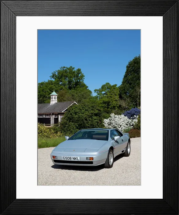 Framed Print : 1989 Lotus Esprit Framed Print : 1989 Lotus Esprit