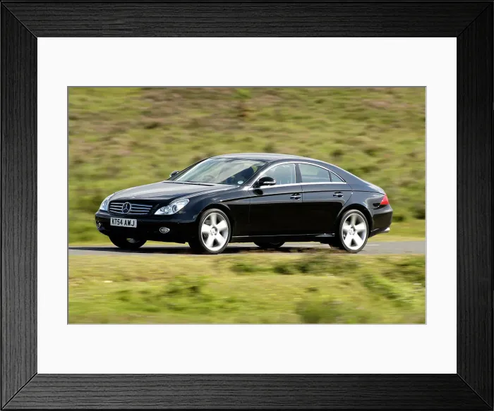 Framed Print : 2005 Mercedes Benz CLS500 Framed Print : 2005 Mercedes Benz CLS500