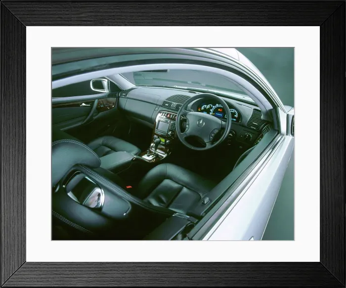 Framed Print : 2001 Mercedes Benz CL 55 AMG V8 Framed Print : 2001 Mercedes Benz CL 55 AMG V8