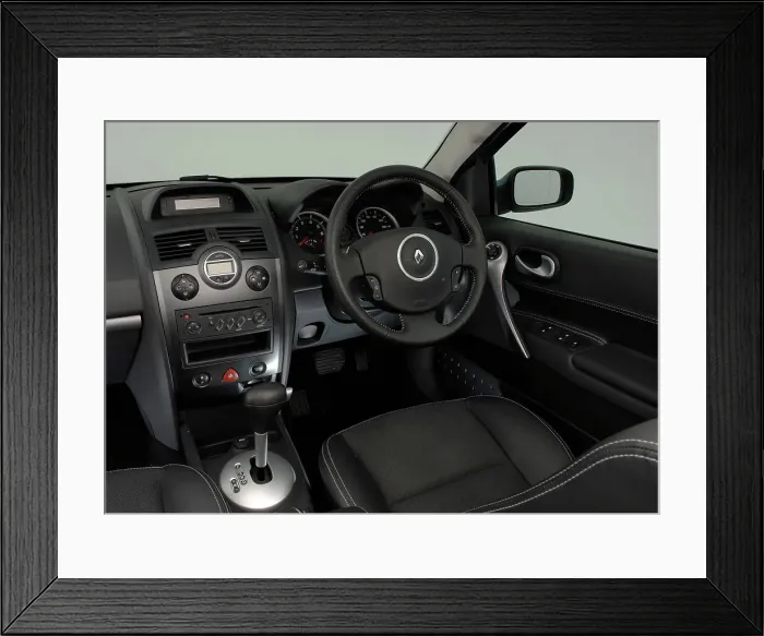 Framed Print : 2008 Renault Megane Framed Print : 2008 Renault Megane