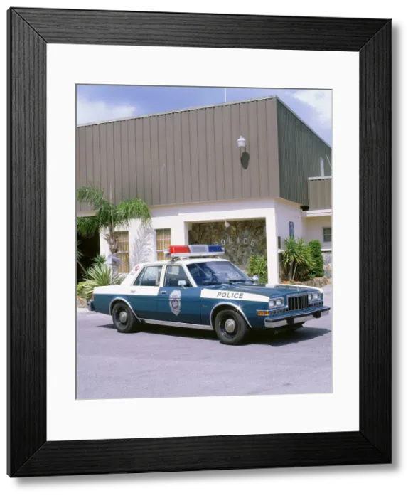 Framed Print : 1984 Dodge Diplomat Police car Framed Print : 1984 Dodge Diplomat Police car