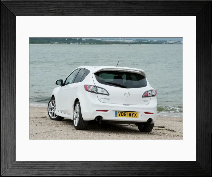 Framed Print : 2012 Mazda 3 MPS Framed Print : 2012 Mazda 3 MPS