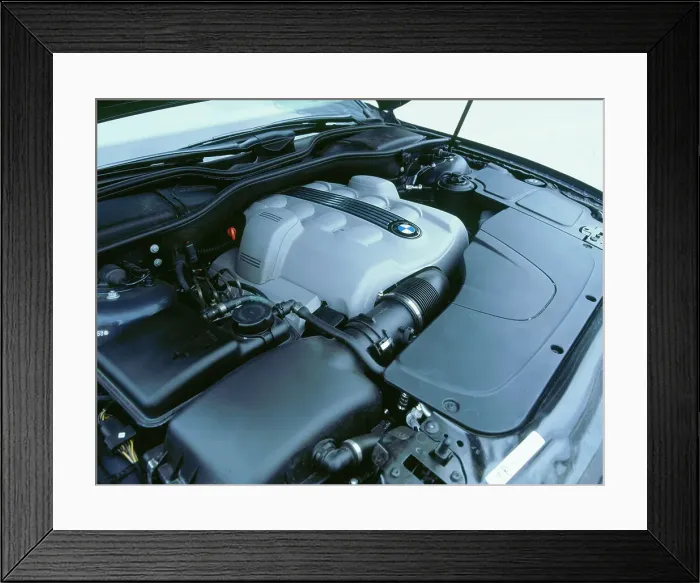 Framed Print : 2002 BMW 745i Framed Print : 2002 BMW 745i