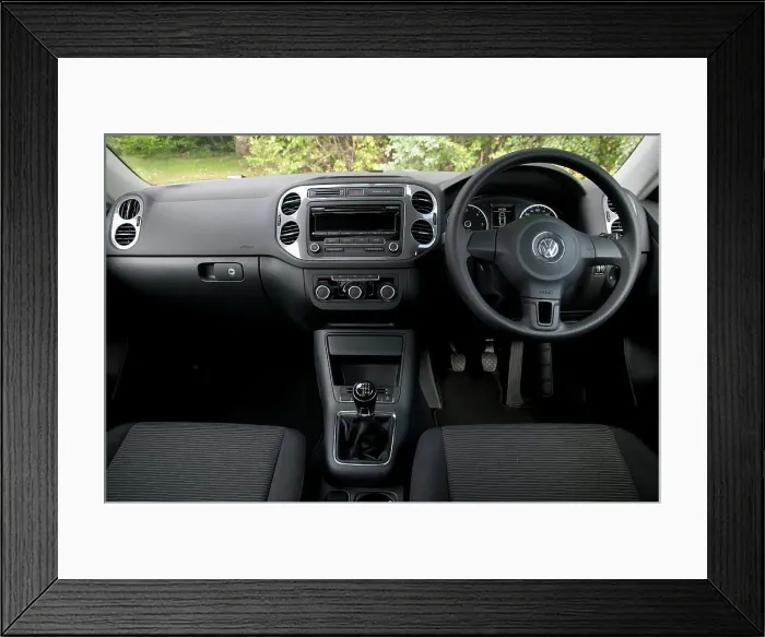 Framed Print : 2011 Volkswagen Tiguans 2.0 Tdi Framed Print : 2011 Volkswagen Tiguans 2.0 Tdi