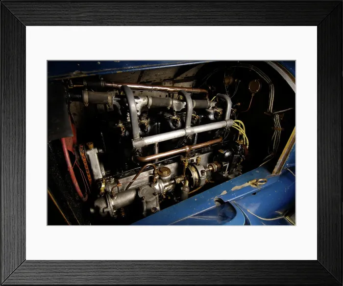 Framed Print : Napier open tourer 1913. Artist: Simon Clay Framed Print : Napier open tourer 1913. Artist: Simon Clay