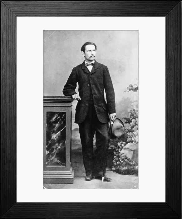 Framed Print : Karl Benz. Regarded as the inventor of the motor car Framed Print : Karl Benz. Regarded as the inventor of the motor car
