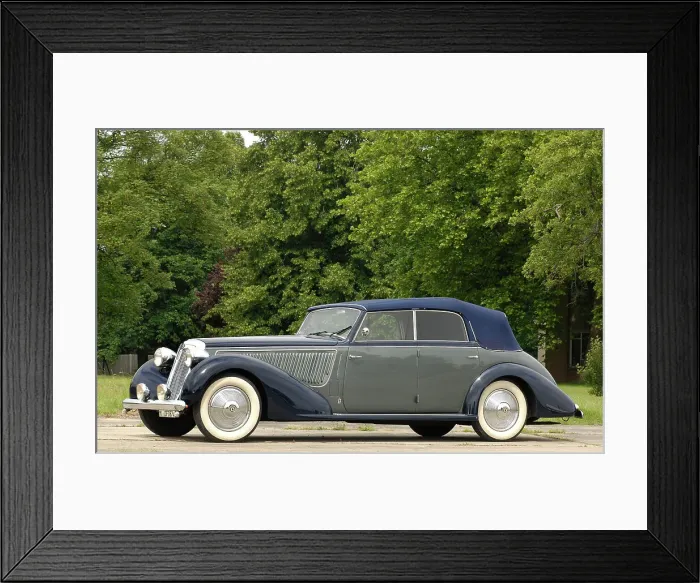 Framed Print : 1938 Lancia Astura Convertible Framed Print : 1938 Lancia Astura Convertible