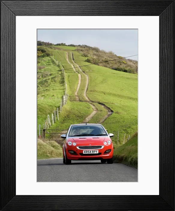 Framed Print : 2004 Smart Forfour Framed Print : 2004 Smart Forfour