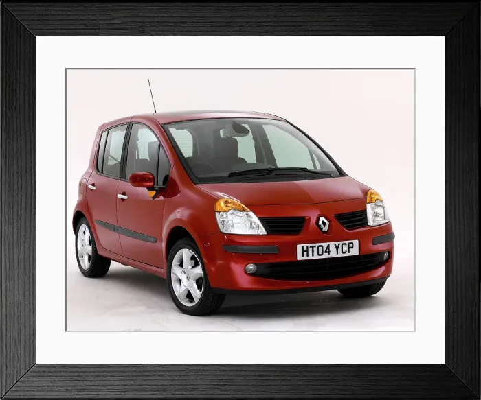 Framed Print : 2004 Renault Modus Framed Print : 2004 Renault Modus