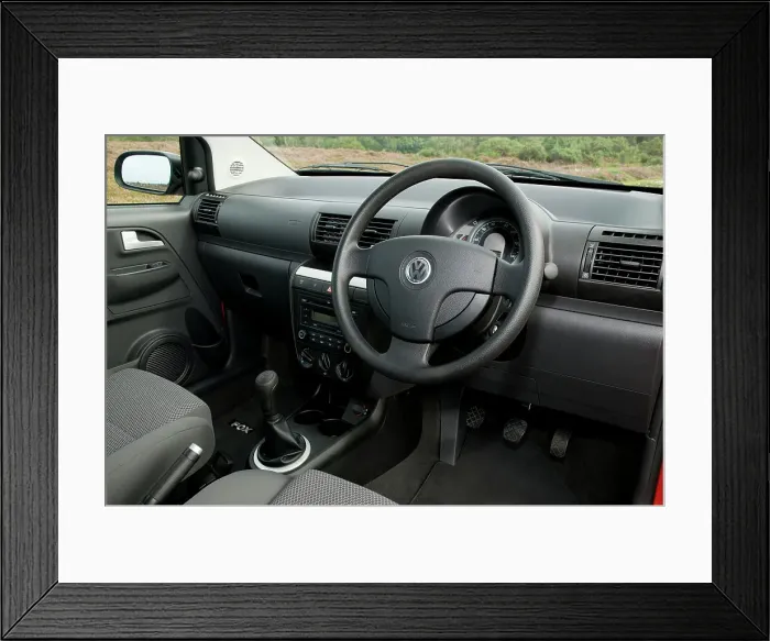 Framed Print : 2011 Volkswagen Fox Urban Framed Print : 2011 Volkswagen Fox Urban