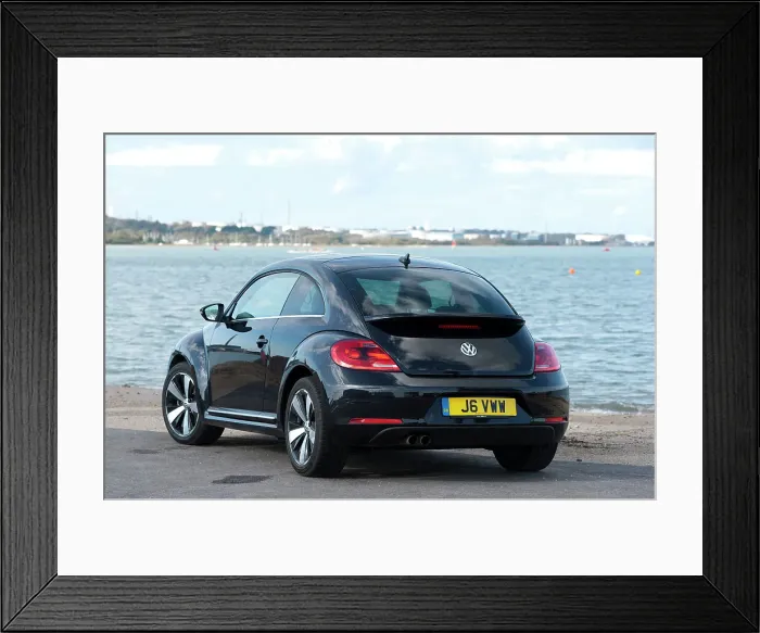 Framed Print : 2012 Volkswagen Beetle Framed Print : 2012 Volkswagen Beetle