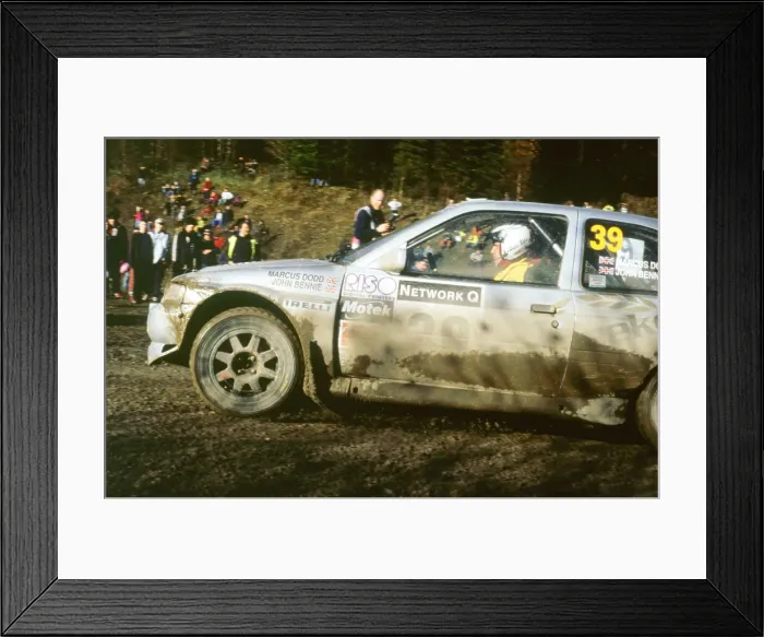 Framed Print : 1998 Ford Escort wrc, Marcus Dodd, Network Q rally Framed Print : 1998 Ford Escort wrc, Marcus Dodd, Network Q rally