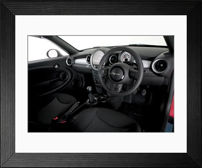 Framed Print : 2012 Mini Coupe Cooper Framed Print : 2012 Mini Coupe Cooper