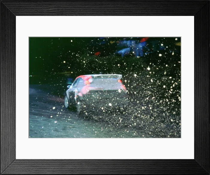 Framed Print : 1999 Ford Focus WRC, C.McRae. Network Q Rally with flying mud! Framed Print : 1999 Ford Focus WRC, C.McRae. Network Q Rally with flying mud!