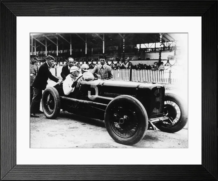 Framed Print : Henry Segrave in a Sunbeam, San Sebastian, Spain, 1926 Framed Print : Henry Segrave in a Sunbeam, San Sebastian, Spain, 1926
