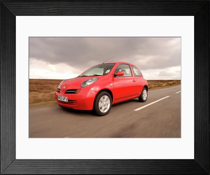 Framed Print : 2003 Nissan Micra Dci Framed Print : 2003 Nissan Micra Dci