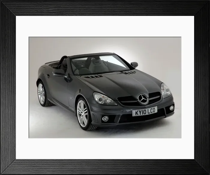 Framed Print : 2010 Mercedes Benz SLK 200 Framed Print : 2010 Mercedes Benz SLK 200