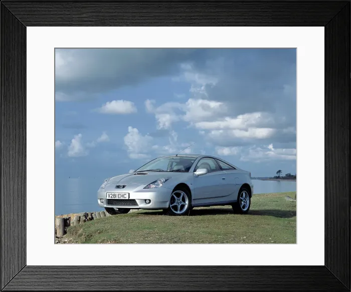 Framed Print : 1999 Toyota Celica vvti Framed Print : 1999 Toyota Celica vvti