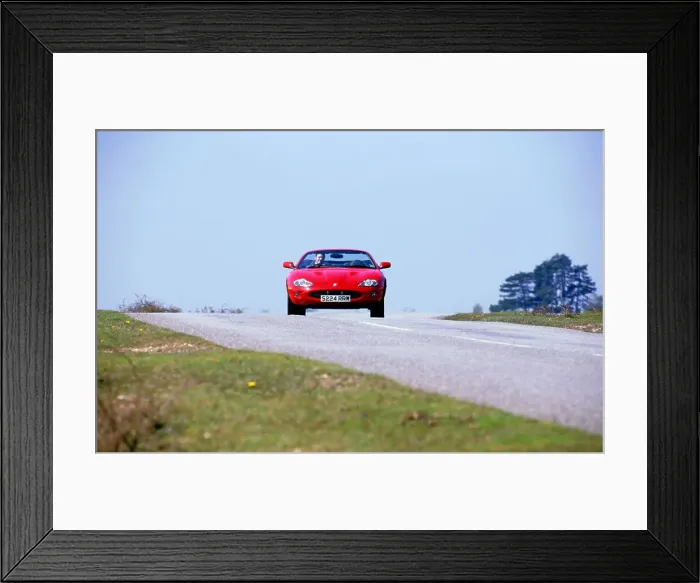 Framed Print : 1999 Jaguar XKR