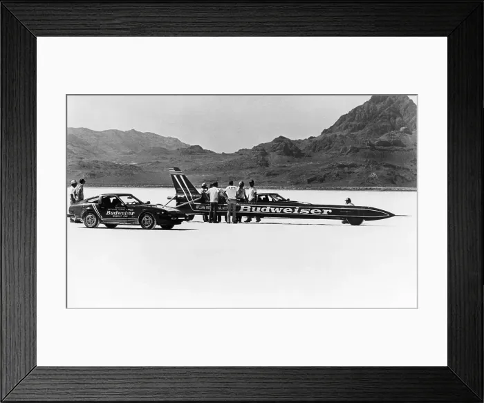 Framed Print : Budweiser Rocket, USA, 1979