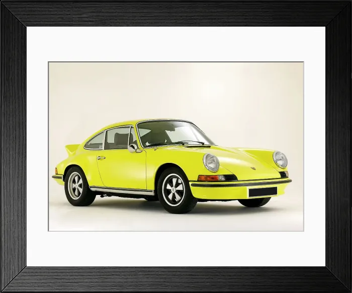 Framed Print : 1973 Porsche 911 Carrera RS 2.7 Framed Print : 1973 Porsche 911 Carrera RS 2.7