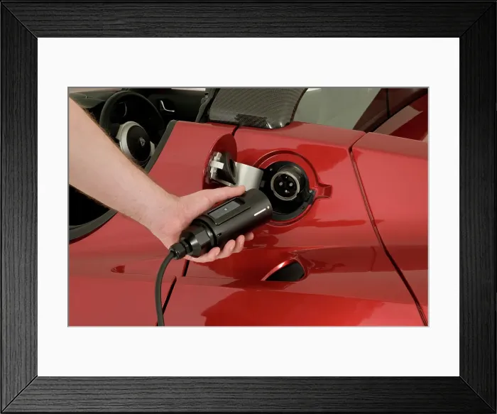 Framed Print : 2010 Tesla Roadster Framed Print : 2010 Tesla Roadster