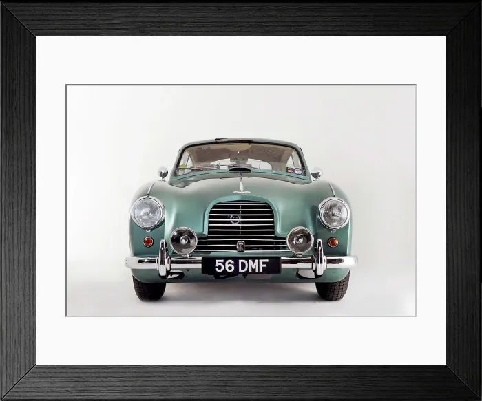 Framed Print : Aston Martin DB2-4 works 1956. Artist: Simon Clay Framed Print : Aston Martin DB2-4 works 1956. Artist: Simon Clay
