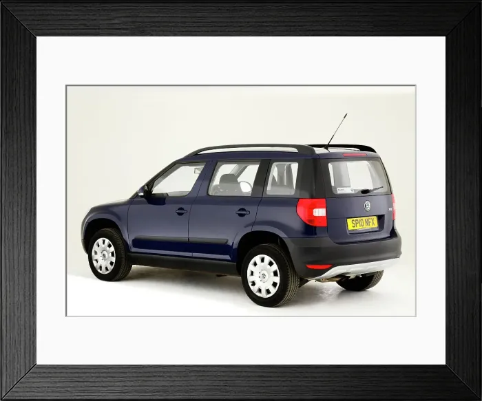 Framed Print : 2010 Skoda Yeti