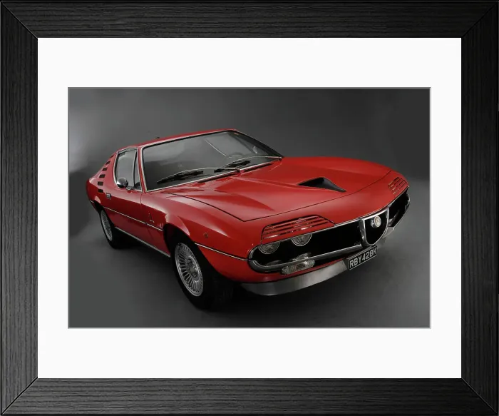 Framed Print : 1973 Alfa Romeo Montreal Framed Print : 1973 Alfa Romeo Montreal