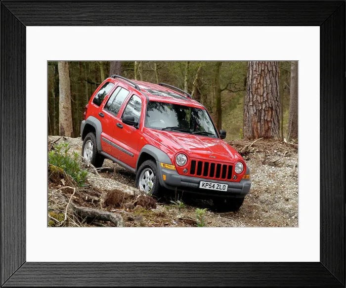 Framed Print : 2004 Jeep Cherokee Framed Print : 2004 Jeep Cherokee