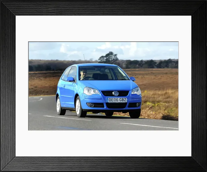 Framed Print : 2006 Volkswagen Polo 1.2 Framed Print : 2006 Volkswagen Polo 1.2