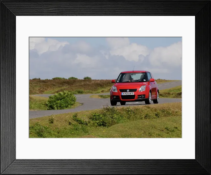Framed Print : 2009 Suzuki Swift Sport Framed Print : 2009 Suzuki Swift Sport