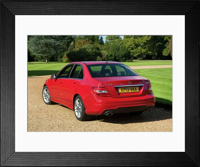 Framed Print : 2013 Mercedes Benz C350 AMG Framed Print : 2013 Mercedes Benz C350 AMG