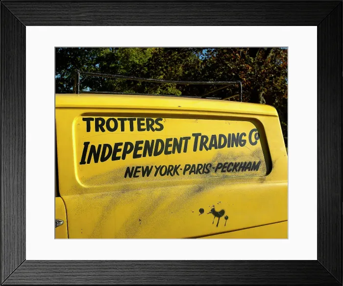 Framed Print : Trotter's Reliant Van from Only Fools and Horses tv programme. Creator: Unknown Framed Print : Trotter's Reliant Van from Only Fools and Horses tv programme. Creator: Unknown
