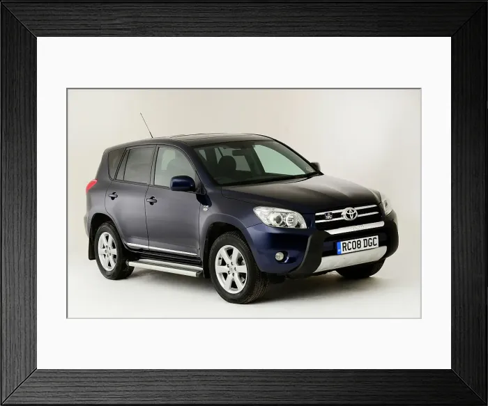 Framed Print : 2008 Toyota RAV 4 Framed Print : 2008 Toyota RAV 4