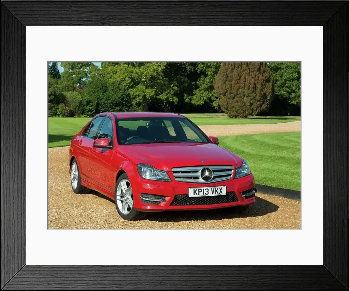 Framed Print : 2013 Mercedes Benz C350 AMG Framed Print : 2013 Mercedes Benz C350 AMG