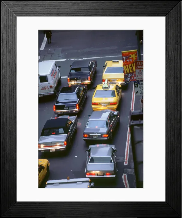 Framed Print : New York City traffic Framed Print : New York City traffic